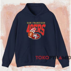 Vintage San Francisco 49ers T-shirt 2 Vintage San Francisco 49ers T shirt Navy Hoodie