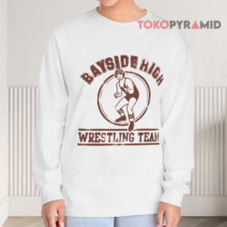 Vintage Saved By The Bell Bayside High Wrestling Team Long sleeved