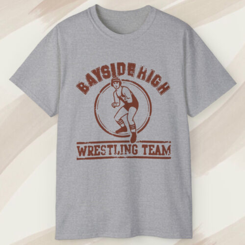 Vintage Saved By The Bell Bayside High Wrestling Team T shirt Vintage Saved By The Bell Bayside High Wrestling Team T shirt