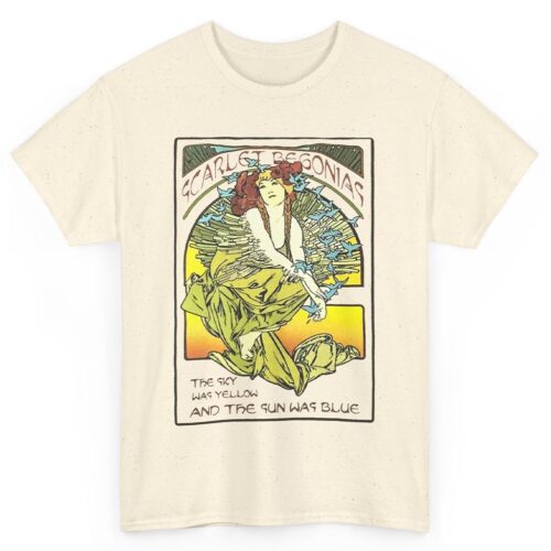 70s' Grateful Dead Scarlet Begonias Shirt 70s' Grateful Dead Scarlet Begonias Shirt