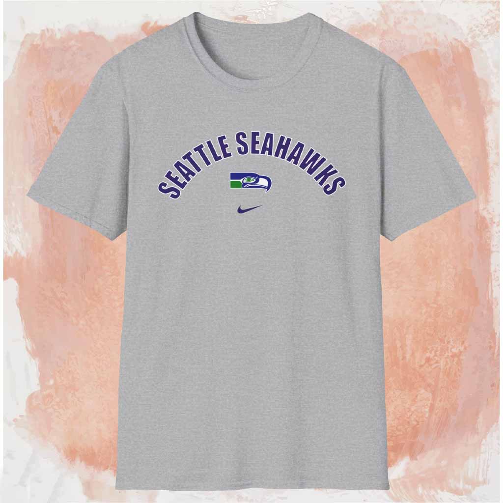 Vintage Seattle Seahawks Logo Shirt Grey T shirt Vintage Seattle Seahawks Logo Shirt Grey T shirt