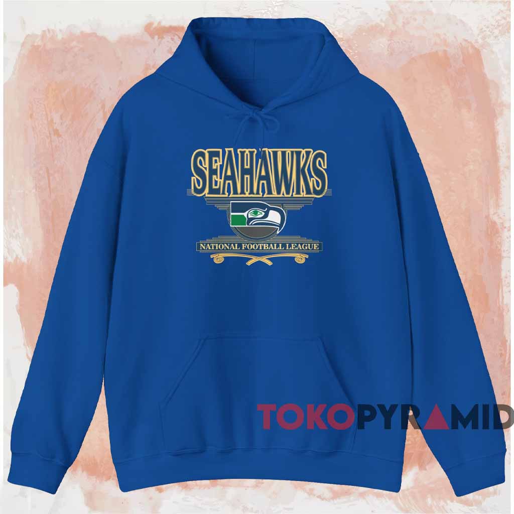 Vintage Seattle Seahawks Nfl Shirt Blue Hoodie Vintage Seattle Seahawks Nfl Shirt Blue Hoodie
