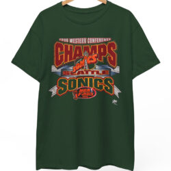 Vintage Seattle Sonics 1996 Western Conference Champs Shirt