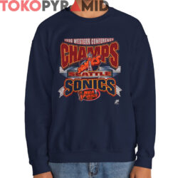 Vintage Seattle Sonics 1996 Western Conference Champs Shirt
