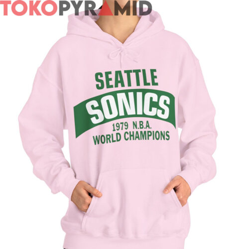 Vintage Seattle Supersonics 1979 NBA World Champions Shirt