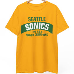 Vintage Seattle Supersonics 1979 NBA World Champions Shirt