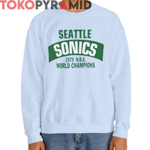 Vintage Seattle Supersonics 1979 NBA World Champions Shirt