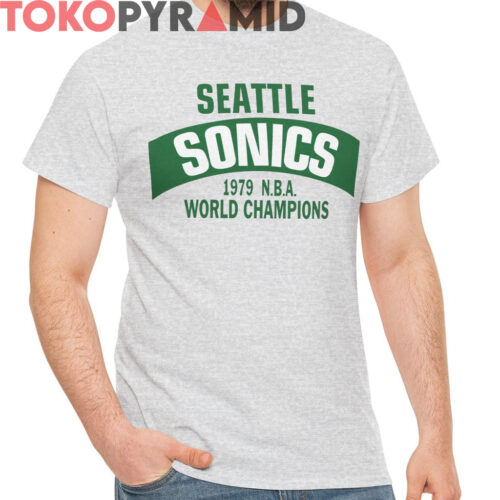 Vintage Seattle Supersonics 1979 NBA World Champions Shirt