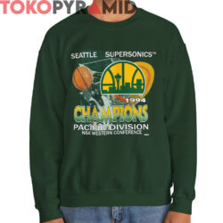 Vintage Seattle Supersonics 1994 Champions Shirt