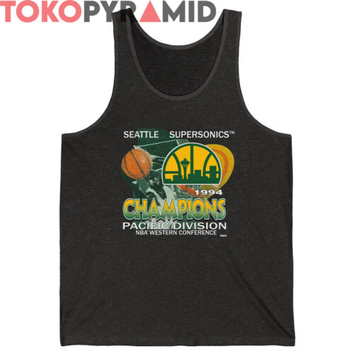 Vintage Seattle Supersonics 1994 Champions Shirt