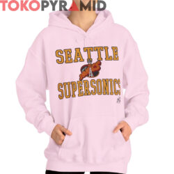 Vintage Seattle Supersonics Logo Shirt