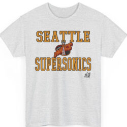 Vintage Seattle Supersonics Logo Shirt