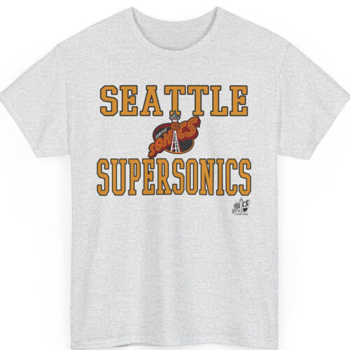 Vintage Seattle Supersonics Logo Shirt
