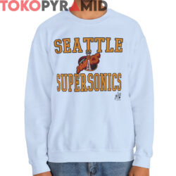 Vintage Seattle Supersonics Logo Shirt