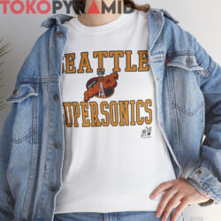 Vintage Seattle Supersonics Logo Shirt