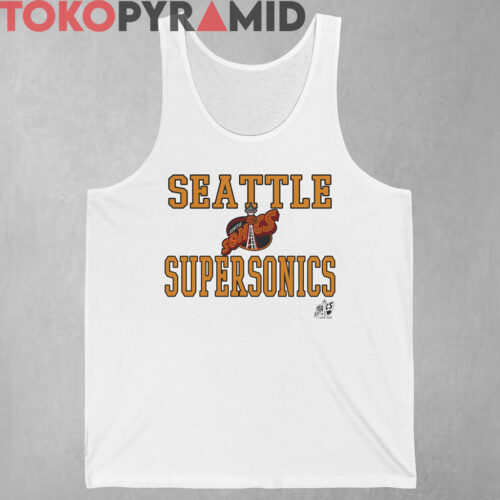 Vintage Seattle Supersonics Logo Shirt