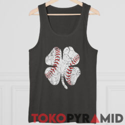 Vintage Shamrock Baseball St Patricks Day Shirt 4 Vintage Shamrock Baseball St Patricks Day Shirt Tank Top