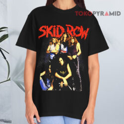 Vintage Skid Row Piece Of Me Shirt 4 Vintage Skid Row Piece Of Me Black T shirt
