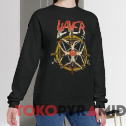 Vintage Slayer 1994 Tour T shirt Black Sweatshirt