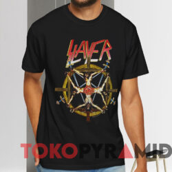 Vintage Slayer 1994 Tour T shirt Black T shirt