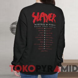 Vintage Slayer Diabolus In Musica T shirt Black Sweatshirt