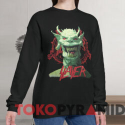 Vintage Slayer Root Of All Evil 1990 T-shirt 3 Vintage Slayer Root Of All Evil 1990 T shirt Black Sweatshirt