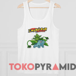 Vintage Smokemon Pokemon Parody T-shirt 4 Vintage Smokemon Pokemon Parody T shirt White TankTop