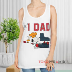 Vintage Snoopy #1 Dad Peanuts Tank Top
