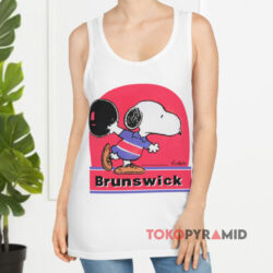 Vintage Snoopy Brunswick Bowling Shirt 2 Vintage Snoopy Brunswick Bowling Tank Top