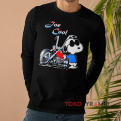 Vintage Snoopy Joe Cool Motorcycle USA Shirt 4 Vintage Snoopy Joe Cool Motorcycle Usa Long sleeved