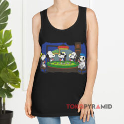Vintage Snoopy Peanuts Dogs Playing Poker Shirt 2 Vintage Snoopy Peanuts Dogs Playing Poker Tank Top