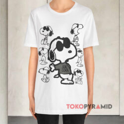 Vintage Snoopy Peanuts Joe Cool White T shirt