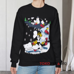 Vintage Snoopy Woodstock Snow Christmas Shirt 3 Vintage Snoopy Woodstock Snow Christmas Sweatshirt