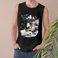 Vintage Snoopy Woodstock Snow Christmas Shirt 2 Vintage Snoopy Woodstock Snow Christmas Tank Top