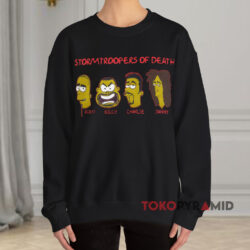 Vintage SOD Stormtroopers Of Death Simpsons Shirt 2 Vintage Sod Stormtroopers Of Death Simpsons Black Sweatshirt