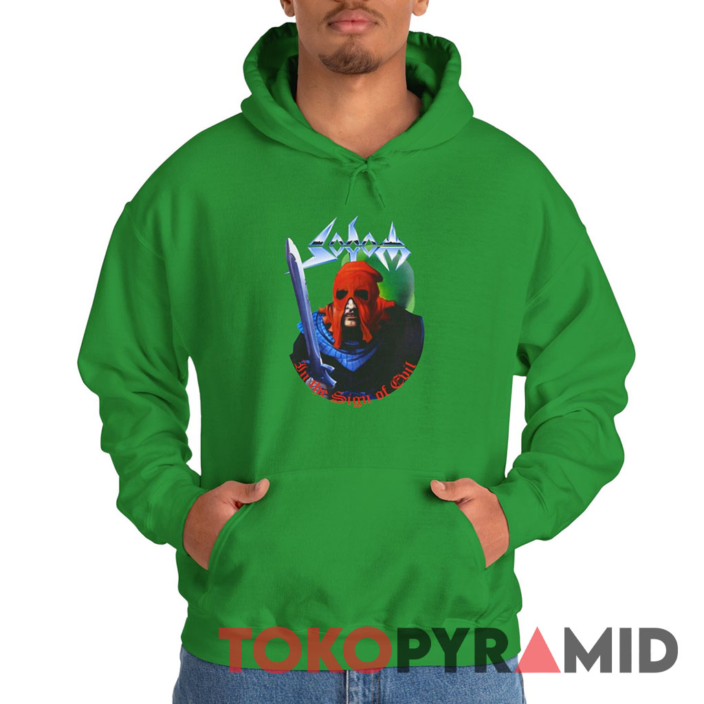 Vintage Sodom In The Sign Of Evil Hoodie Vintage Sodom In The Sign Of Evil Hoodie