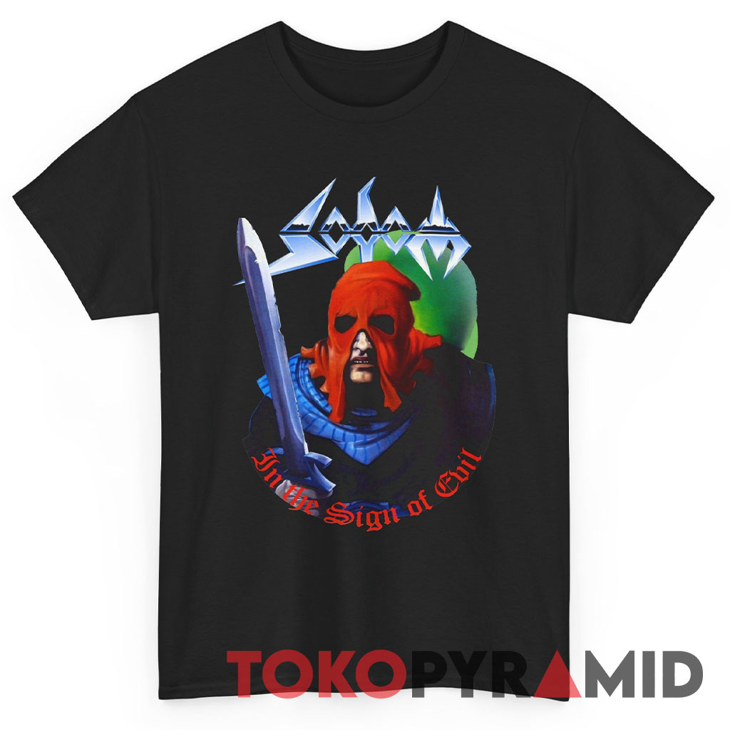 Vintage Sodom In The Sign Of Evil Shirt Vintage Sodom In The Sign Of Evil Shirt