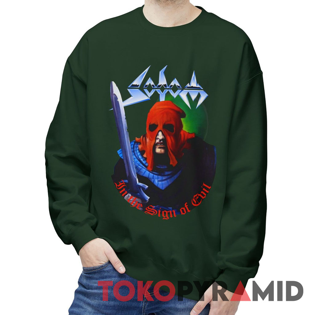 Vintage Sodom In The Sign Of Evil Sweatshirt Vintage Sodom In The Sign Of Evil Sweatshirt
