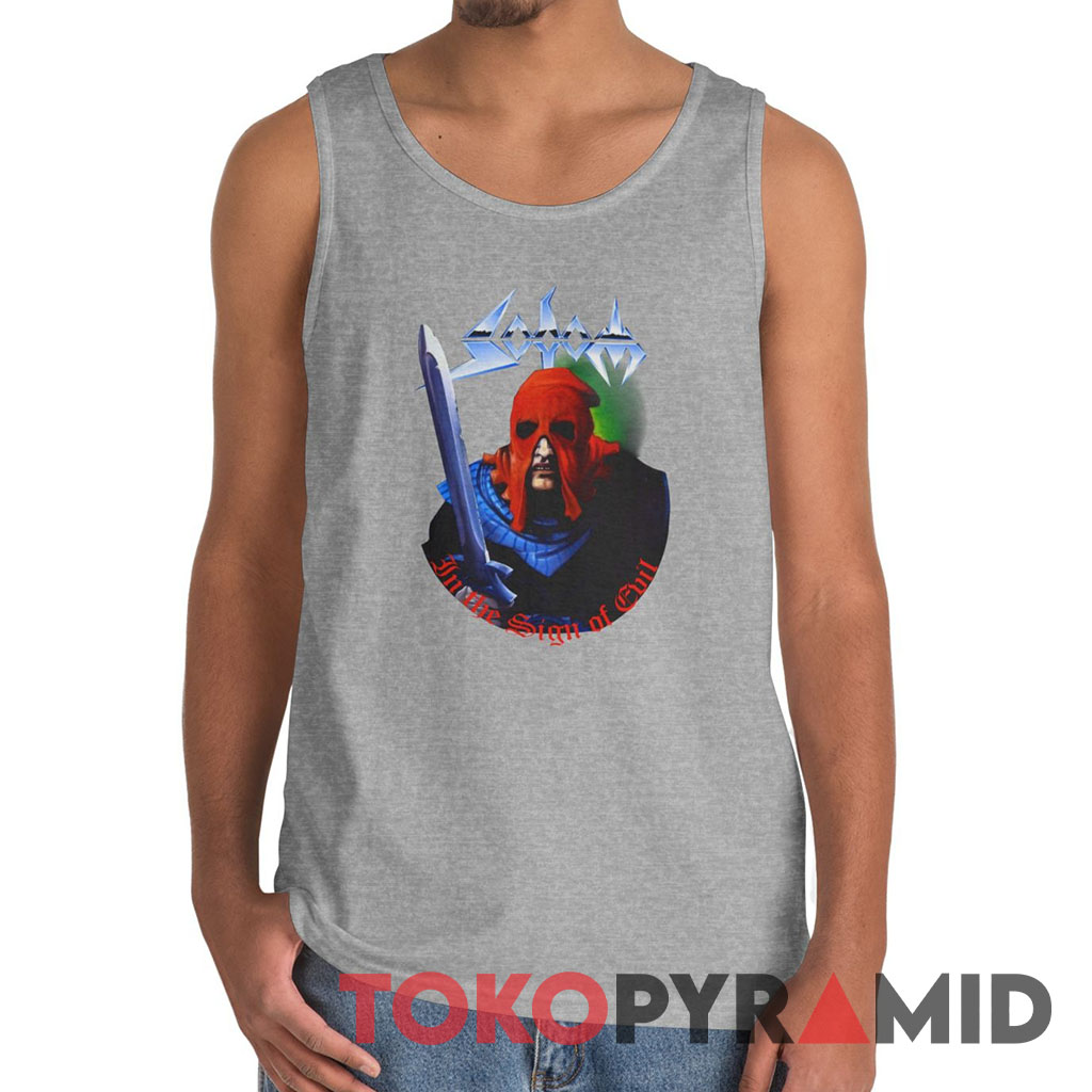Vintage Sodom In The Sign Of Evil Tank Top Vintage Sodom In The Sign Of Evil Tank Top