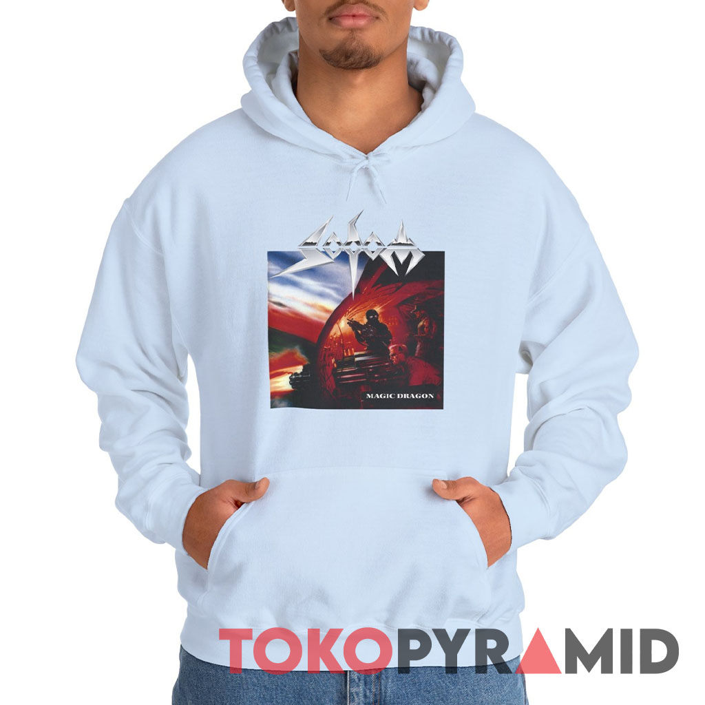 Vintage Sodom Magic Dragon Hoodie Vintage Sodom Magic Dragon Hoodie