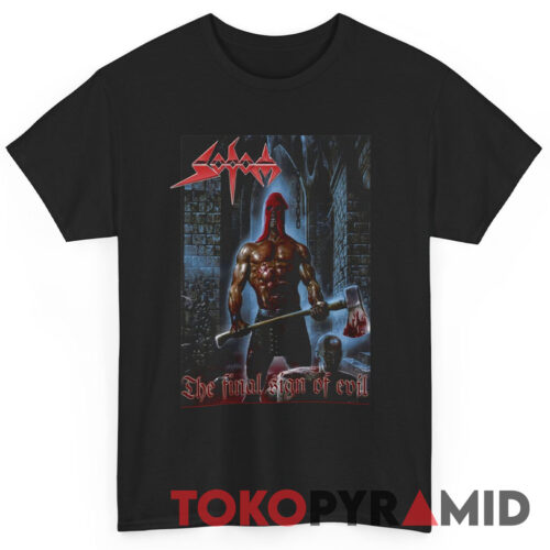 Vintage Sodom The Final Sign Of Evil Shirt Vintage Sodom The Final Sign Of Evil Shirt