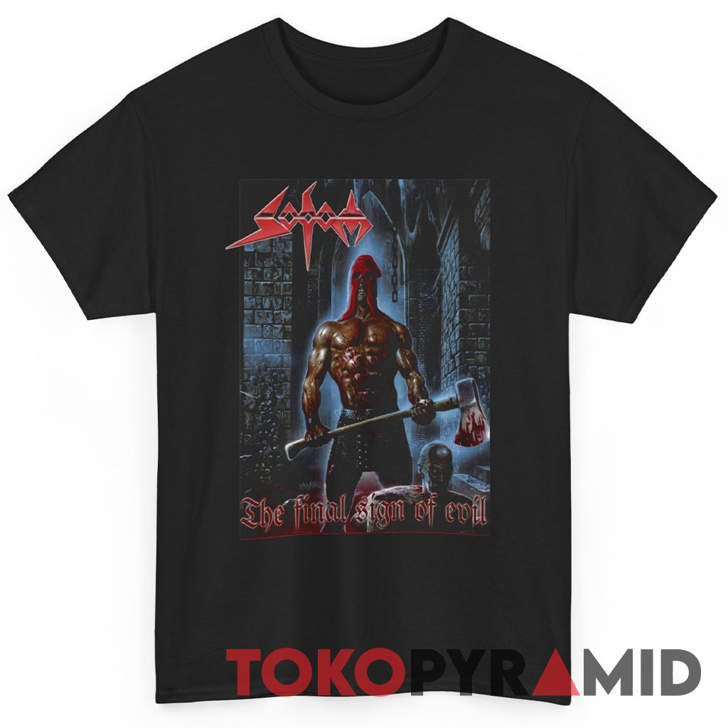 Vintage Sodom The Final Sign Of Evil Shirt Vintage Sodom The Final Sign Of Evil Shirt