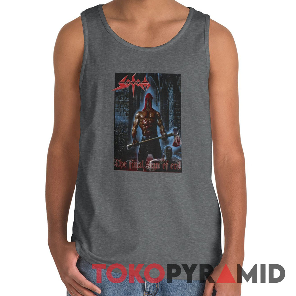 Vintage Sodom The Final Sign Of Evil Tank Top Vintage Sodom The Final Sign Of Evil Tank Top