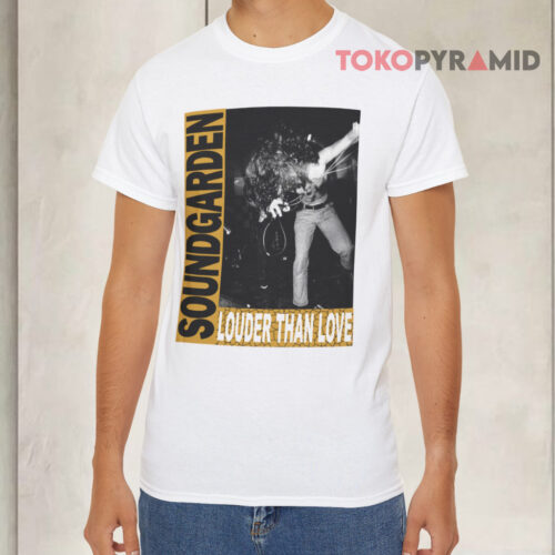 Vintage Soundgarden Louder Than Love WHite T shirt