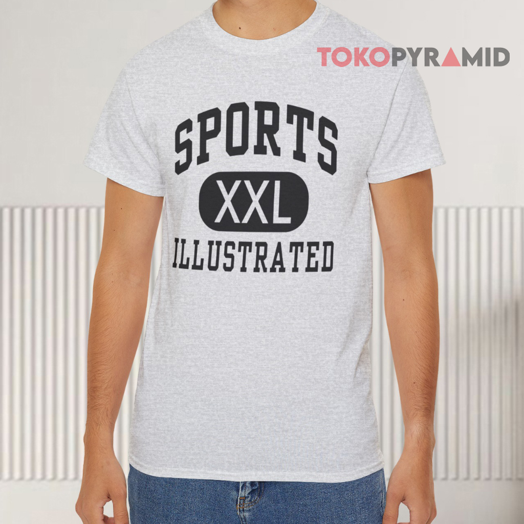 Vintage Sports Xxl Illustrated Grey T shirt Vintage Sports Xxl Illustrated Grey T shirt