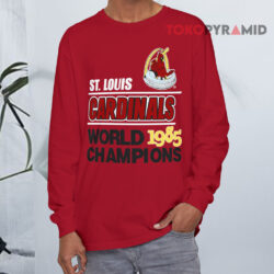 Vintage St Louis Cardinals 1985 World Champions Long sleeved