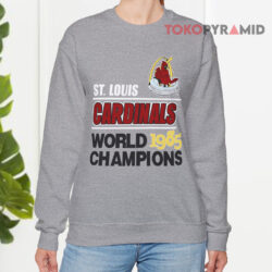 Vintage St Louis Cardinals 1985 World Champions Sweatshirt