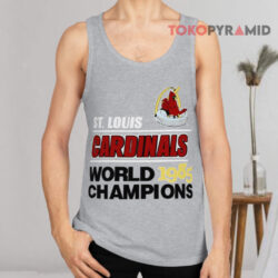 Vintage St Louis Cardinals 1985 World Champions Tank Top