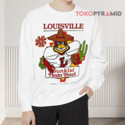 Vintage St Louisville Cardinals 1991 Fiesta Bowl Sweatshirt