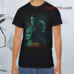 Vintage Star Trek First Contact 50th Anniversary Black T shirt
